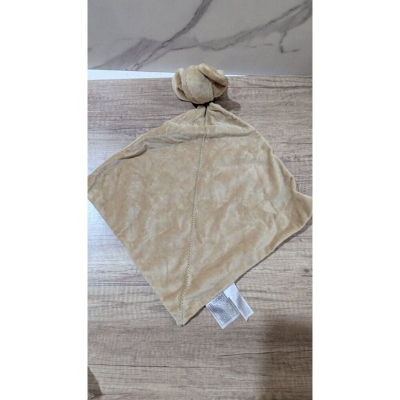 Carters Just One Year Beige Elephant Lovey Security Blanket Plush 14"Baby Soft R - Picture 3 of 8